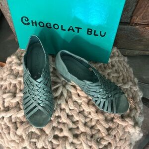 Chocolat Blu Web Wedge Women's Sandal (price firm, no offers accepted)